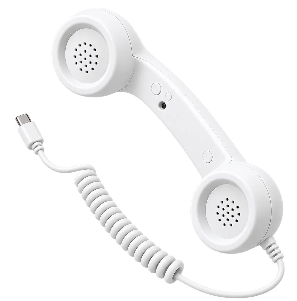RetroCall handset in White