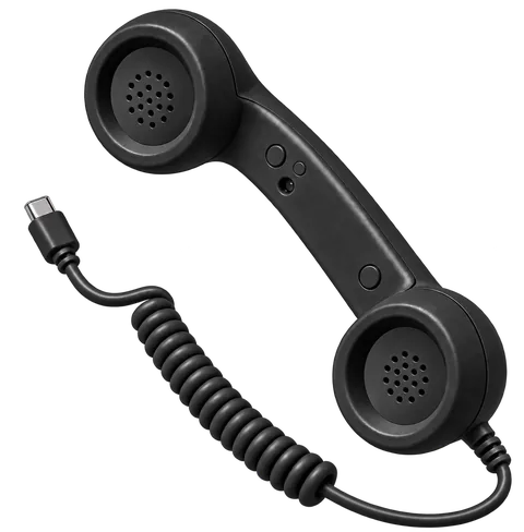 RetroCall handset in Black