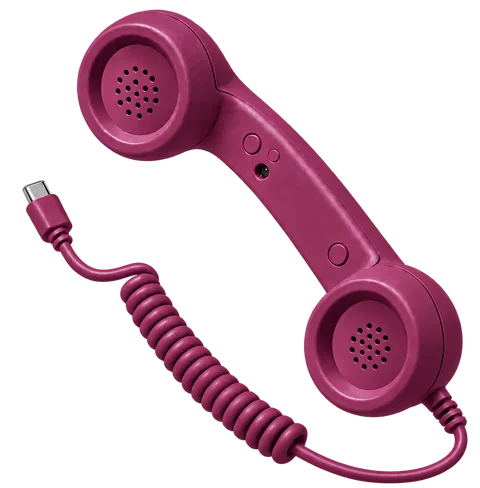 RetroCall handset in Magenta